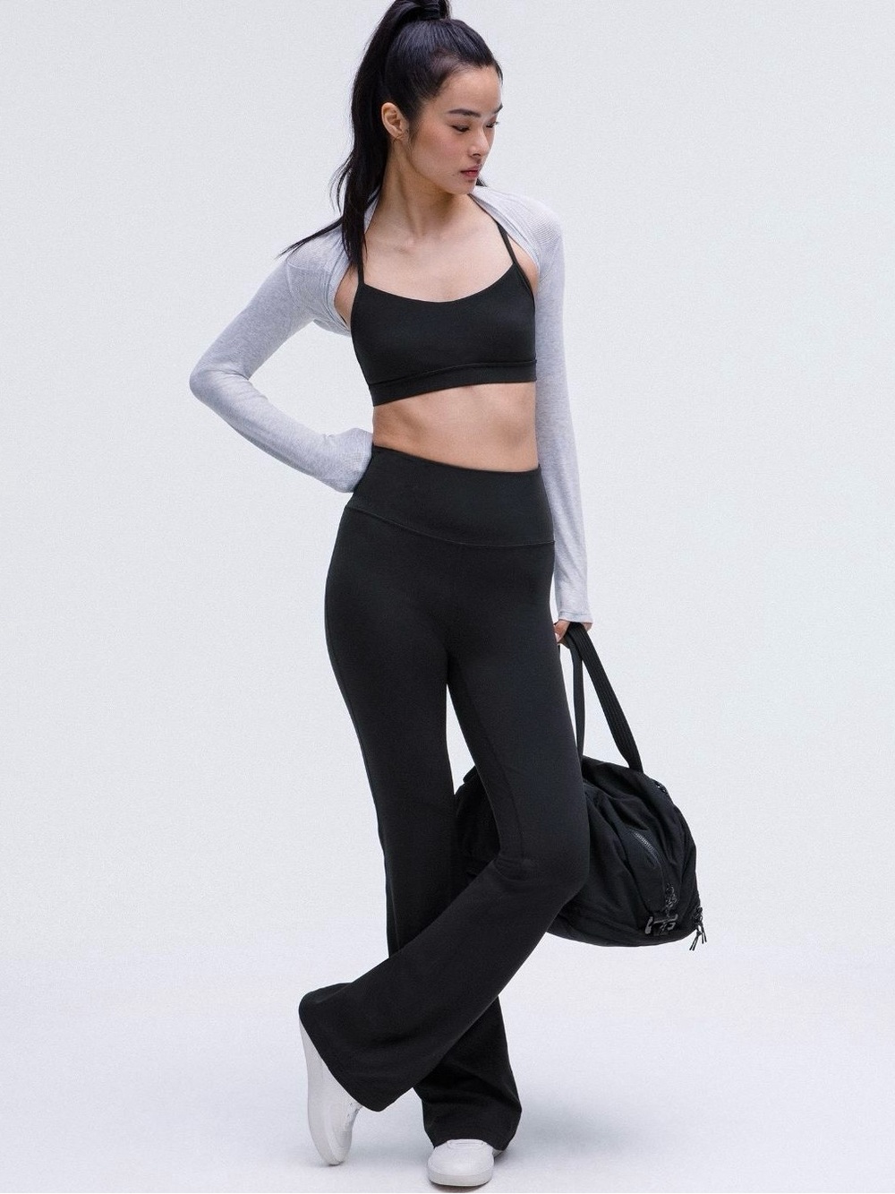 Lululemon Groove Nulu Super-High-Rise Flared pant Size 4 Black